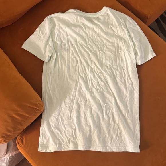 PacCares Pretty High Embroidered T-Shirt in Light Blue size medium - Picture 7 of 7